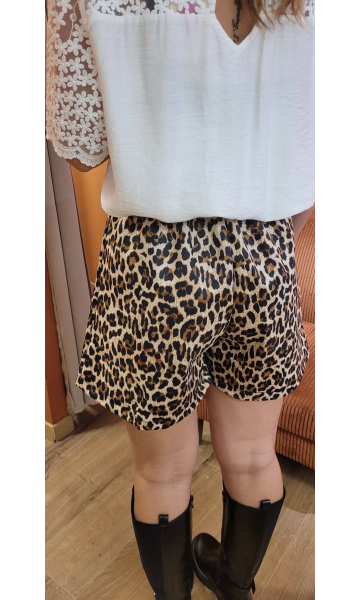 Short Philipine en suédine - taille unique – coloris marron, vue 3