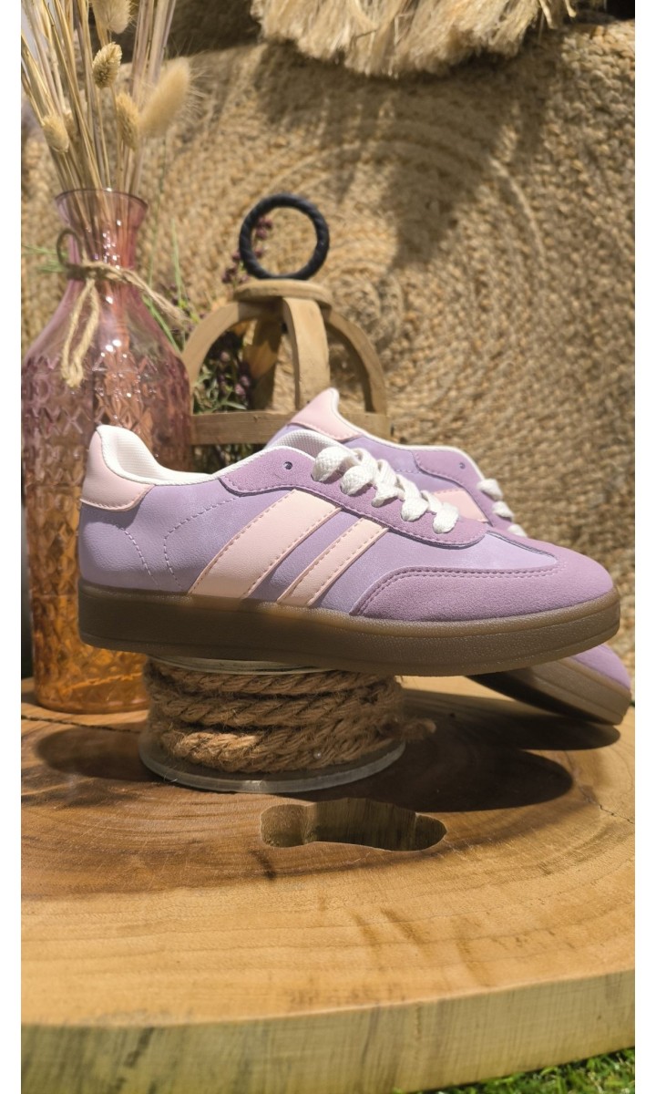 Baskets Violetta romantiques