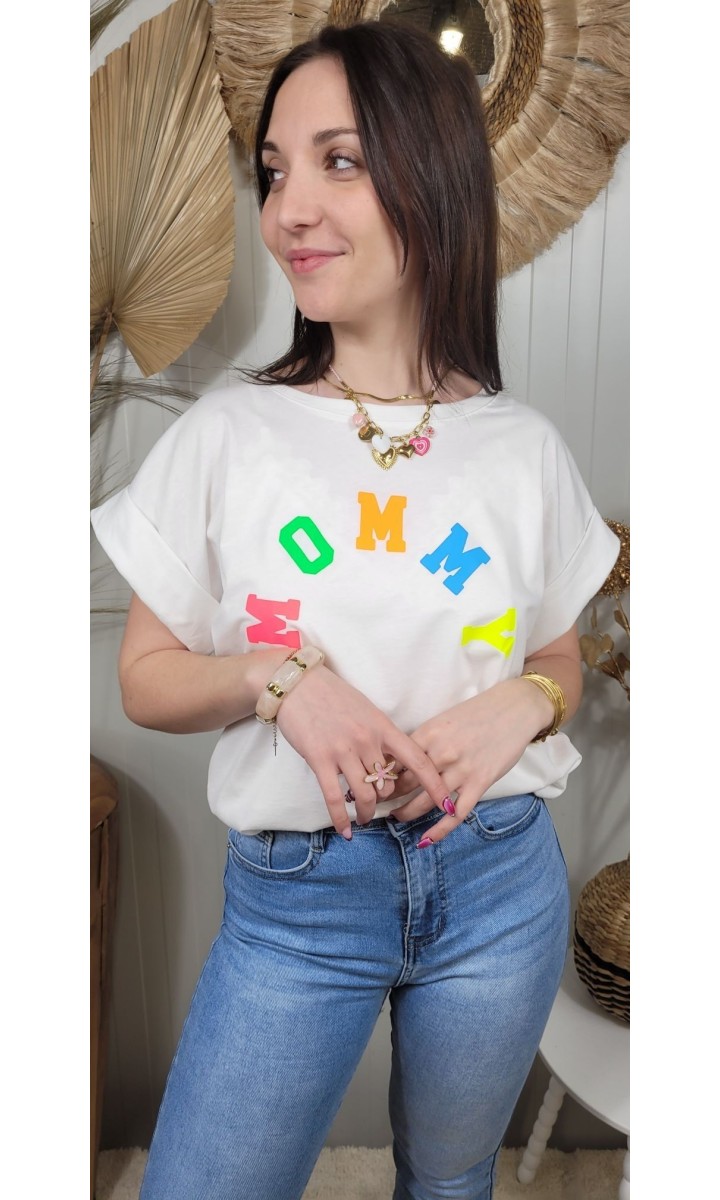 T-shirt Mommy imprimé graphique – vue 2