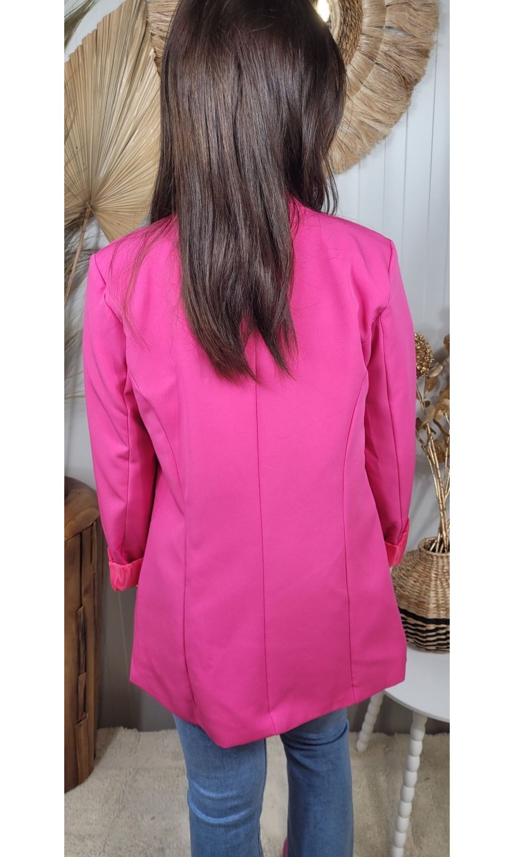 Veste blazer Ines col châle – vue 4