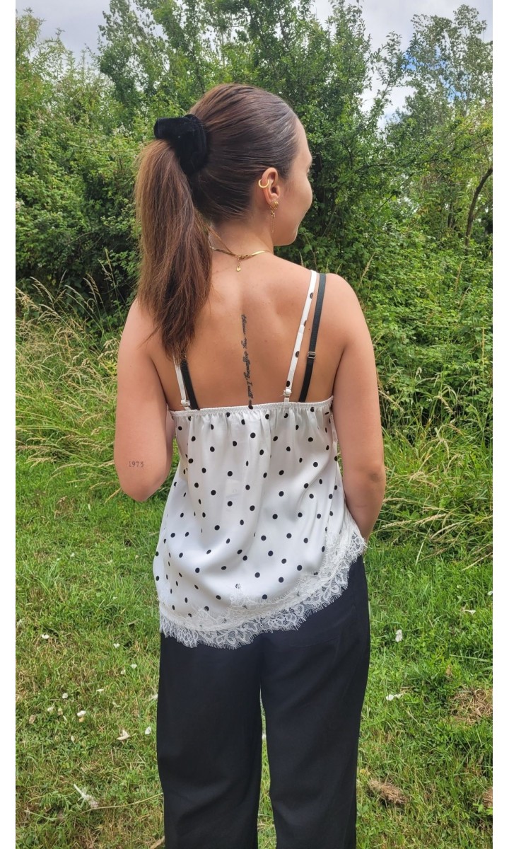 Top Petula cache-cœur dentelle – vue 3