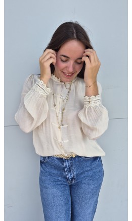 Chemise Eve femme – coloris beige