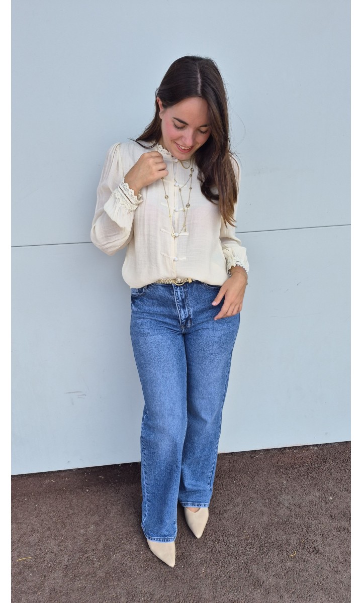Chemise Eve femme – coloris beige, vue 2