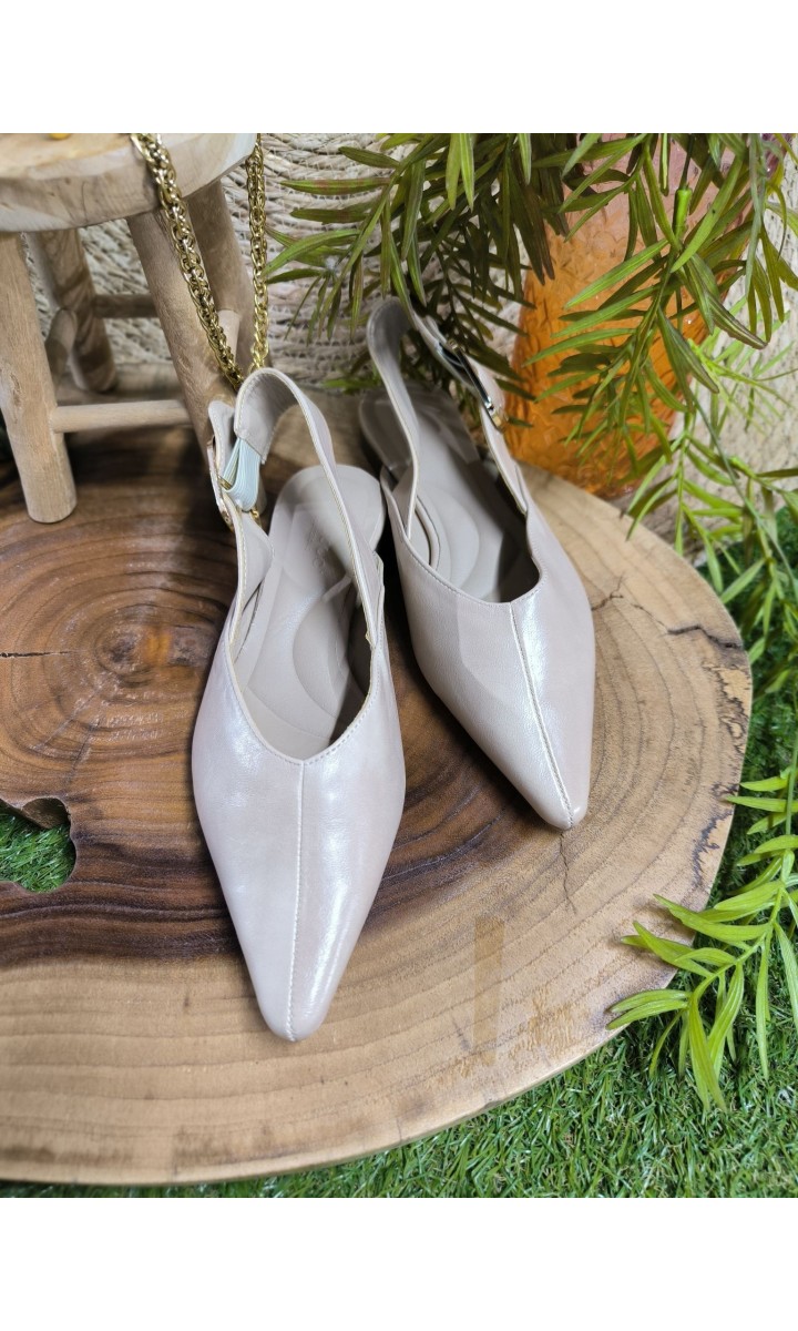 Slingback Dona bout pointu