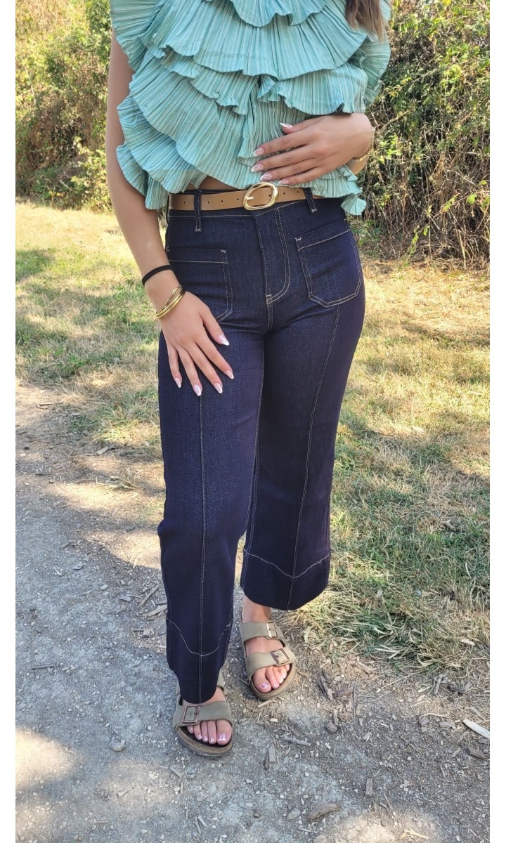 Jeans Mary flare - ceinture offerte – vue 2