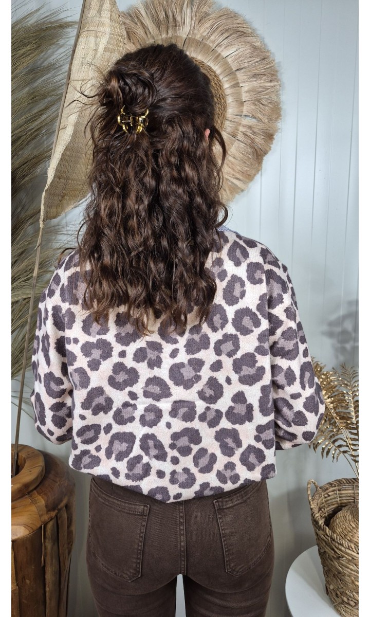 Pull Bérengère femme – coloris beige, vue 2
