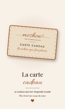 Carte cadeau Moshon de 20 à 100 €